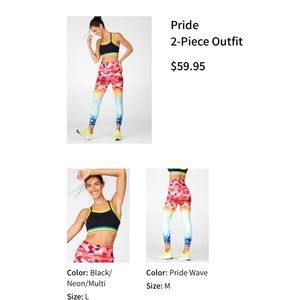 Fabletics Rainbow Leggings